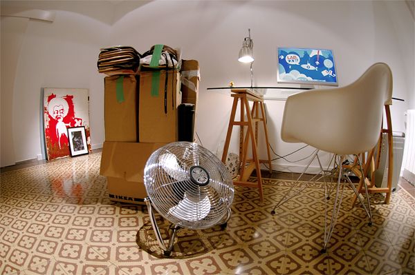 living in boxes